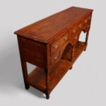Antique oak pot board dresser base - Image 9