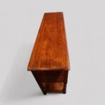 Antique oak pot board dresser base - Image 4