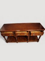19thc oak pot board dresser base - Image 4