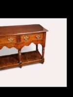 19thc oak pot board dresser base - Image 3