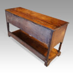 Antique oak pot board dresser multi drawers - Image 14