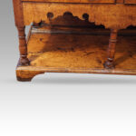 Antique oak pot board dresser multi drawers - Image 3