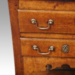 Antique oak pot board dresser multi drawers - Image 4