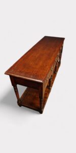 19thc oak pot board dresser base - Image 2