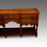 Antique oak pot board dresser - Image 5