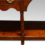Antique oak pot board dresser base - Image 9