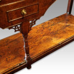 Antique oak pot board dresser base - Image 9