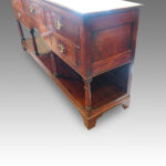Antique oak potboard dresser - Image 2