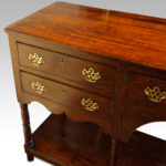 Antique oak pot board dresser base - Image 2