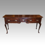 Antique oak dresser base
