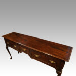 Antique oak dresser base - Image 4