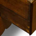Antique oak small dresser - Image 3