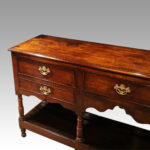 Antique potboard oak dresser base - Image 11