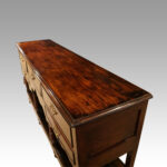 Antique potboard oak dresser base - Image 3