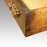 Antique small oak dresser base - Image 7
