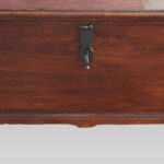 Antique teak merchants chest - Image 6