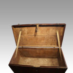 Antique teak merchant's chest - Image 6