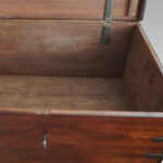 Antique teak merchants chest - Image 5