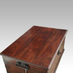 Antique teak merchants chest - Image 2