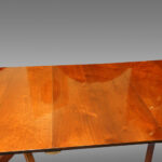 Antique walnut twin pillar dining table - Image 5