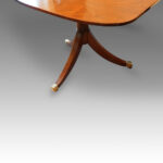 Antique walnut twin pillar dining table - Image 6