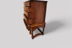 William and Mary walnut chest on stand - Image 11