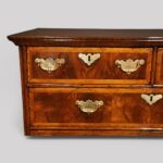 William and Mary walnut chest on stand - Image 4
