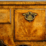 Antique walnut lowboy - Image 9