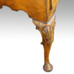 Antique walnut lowboy - Image 4
