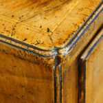 Antique walnut lowboy - Image 7
