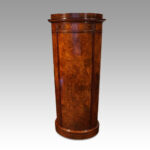 Antique walnut post-box drinks cabinet