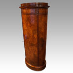 Antique walnut post-box drinks cabinet - Image 9