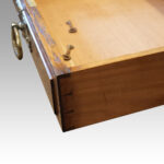 Art Nouveau oak pedestal desk - Image 12