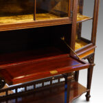 Art Nouveau inlaid display cabinet - Image 11