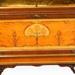 Art Nouveau inlaid display cabinet - Image 5