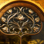 Art Nouveau inlaid display cabinet - Image 4