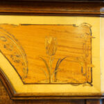 Art Nouveau inlaid display cabinet - Image 8