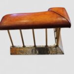Arts & Crafts Brass Club Fender - Image 5