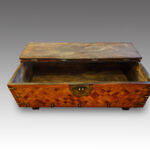 Asian parquetry silk robe chest - Image 7
