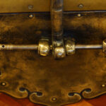 Asian parquetry silk robe chest - Image 6
