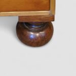 George V yew wood brass bound cabinet - Image 8