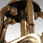 Edwardian bronze hall lantern - Image 3
