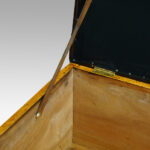 Antique Camphor wood ottoman - Image 9