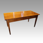 Antique Cherrywood farmhouse table - Image 7