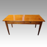 Antique Cherrywood farmhouse table - Image 2