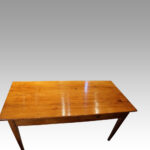 Antique Cherrywood farmhouse table - Image 3