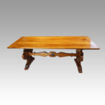 Cherrywood farmhouse refectory table