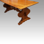 Cherrywood farmhouse refectory table - Image 6