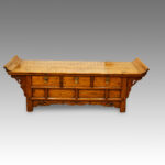 Chinese antique Elm low table