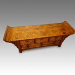 Chinese antique Elm low table - Image 2